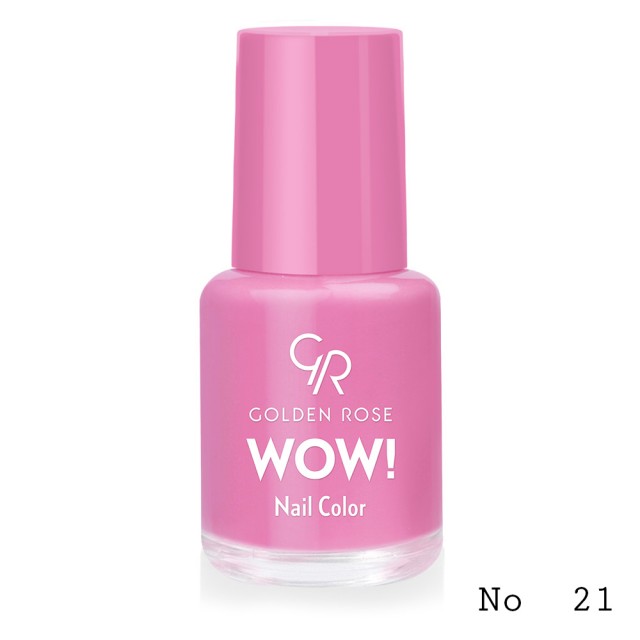 GOLDEN ROSE Wow! Nail Color 6ml-21